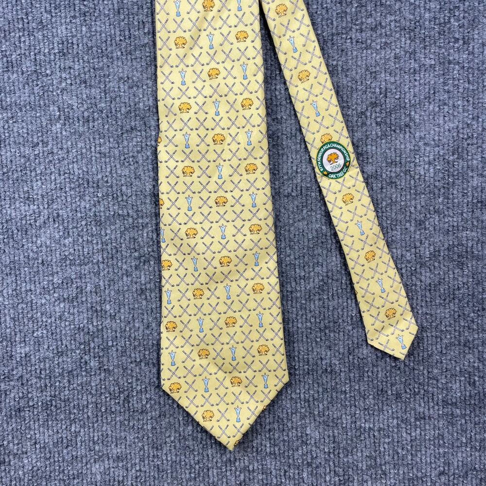 Vineyard Vines Custom Tie 67th Senior PGA Championship 2006 USA Hand Made Silk